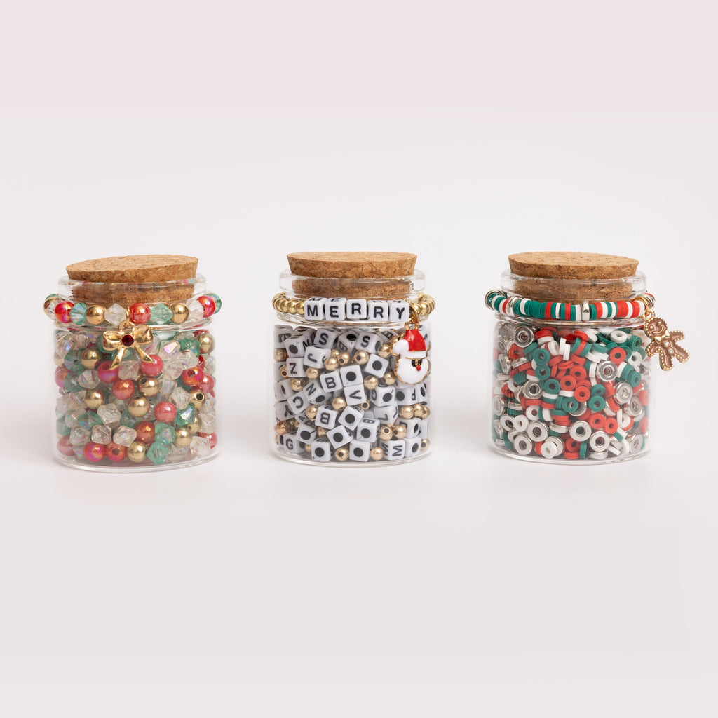 Stocking Stuffers Mini Trio Holiday Jar Flight DIY Kit
