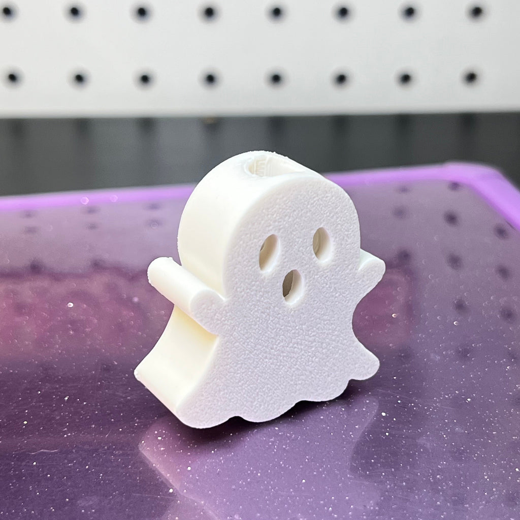 Ghostie & Batty Straw Topper Set — 3D Printed Ghost & Bat Straw Toppers for Stanley & Standard Straws | Summerween Drinkware | Daisie Boutique
