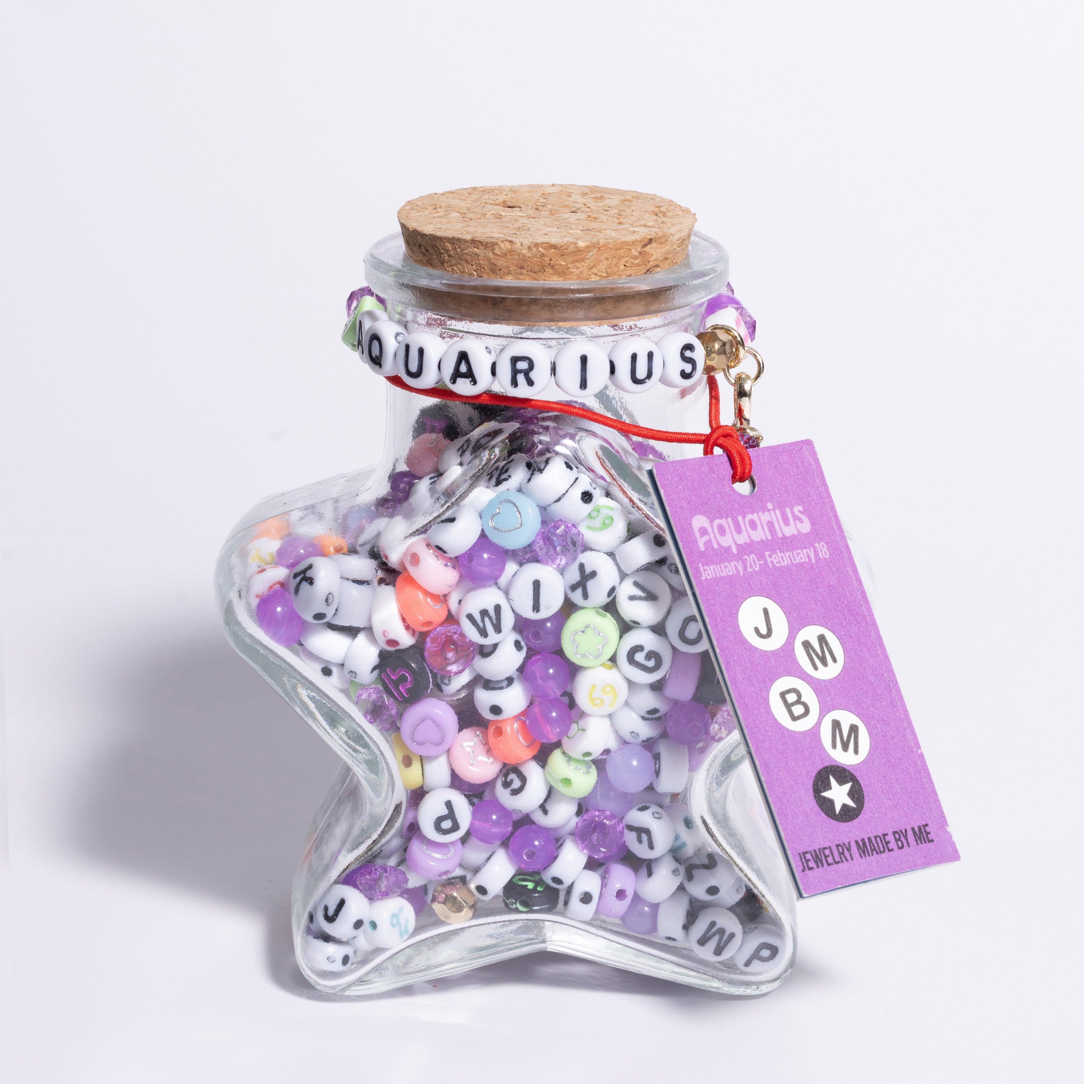 Aquarius Zodiac Sign Star DIY Bead Kit