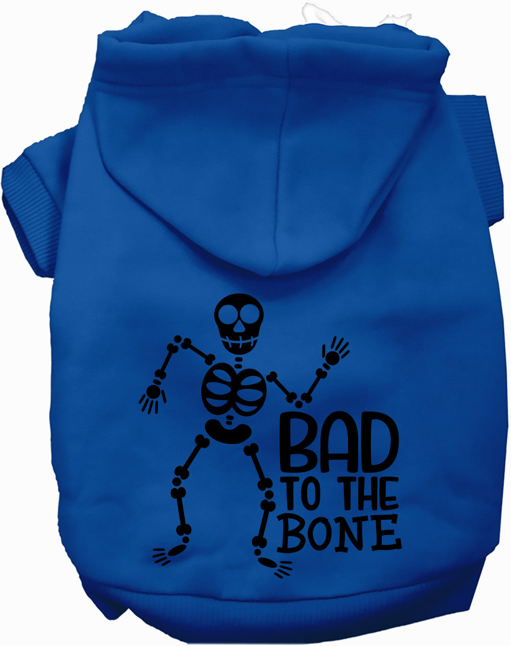 Bad to the Bone Halloween Pet Hoodie