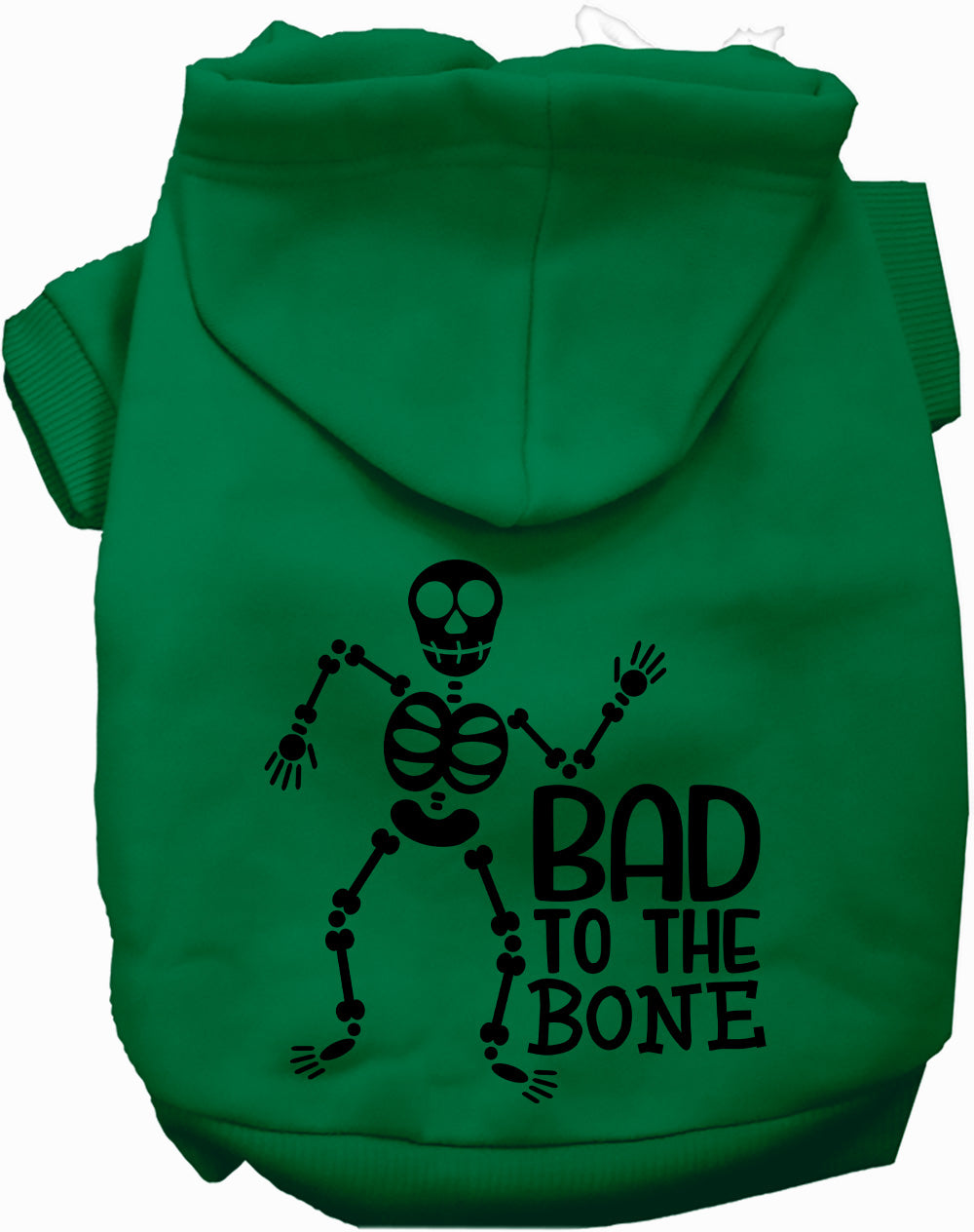 Bad to the Bone Halloween Pet Hoodie