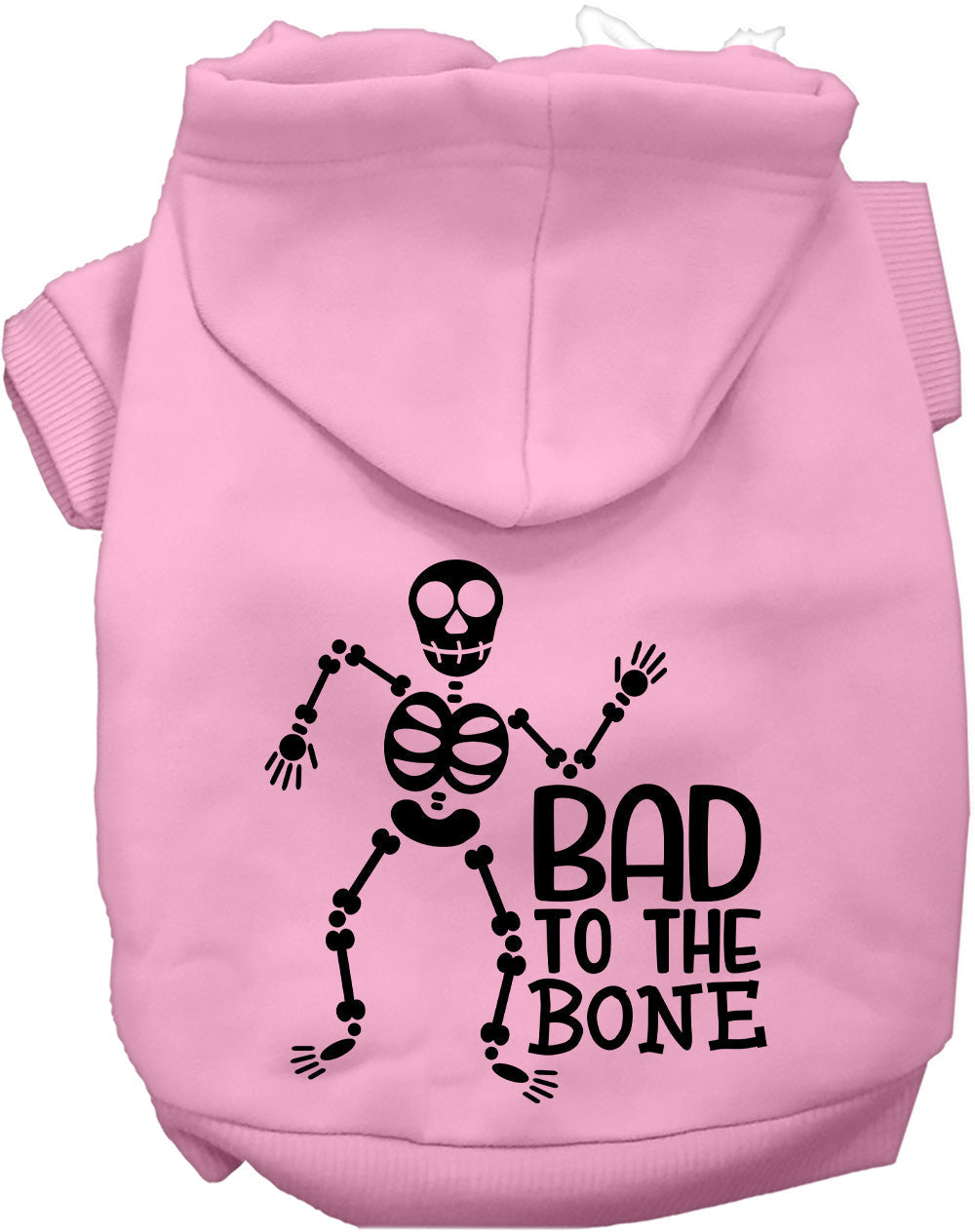 Bad to the Bone Halloween Pet Hoodie