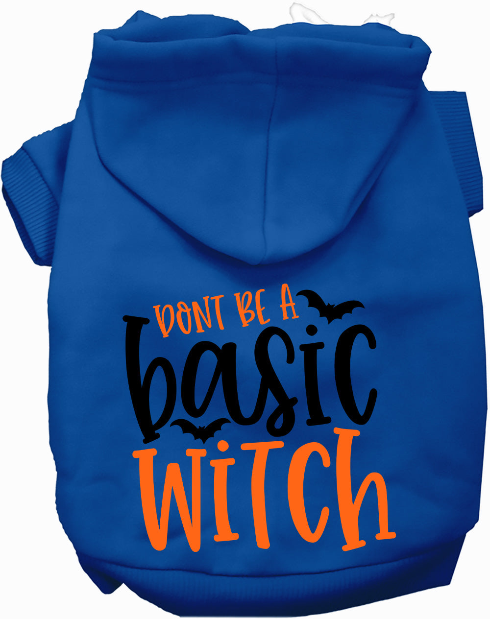 Don't Be a Basic Witch Halloween Pet Hoodie