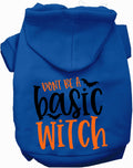 Don't Be a Basic Witch Halloween Pet Hoodie