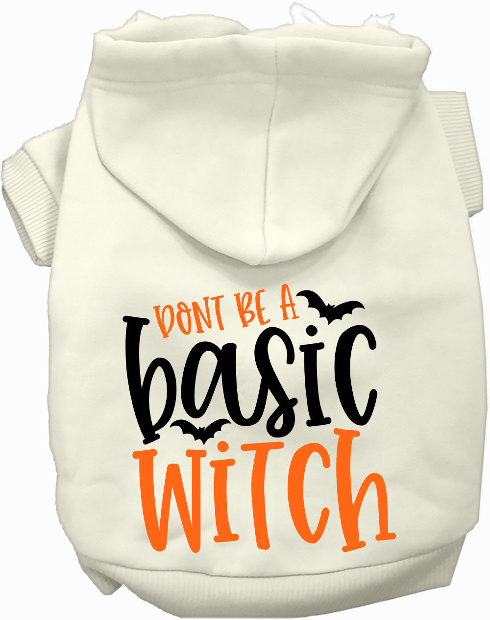 Don't Be a Basic Witch Halloween Pet Hoodie