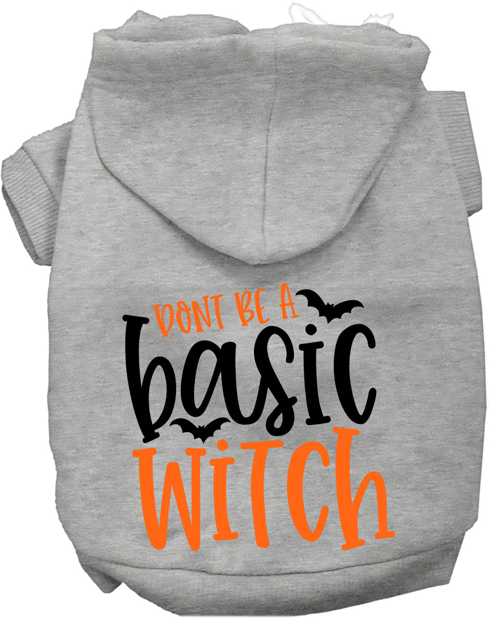 Don't Be a Basic Witch Halloween Pet Hoodie
