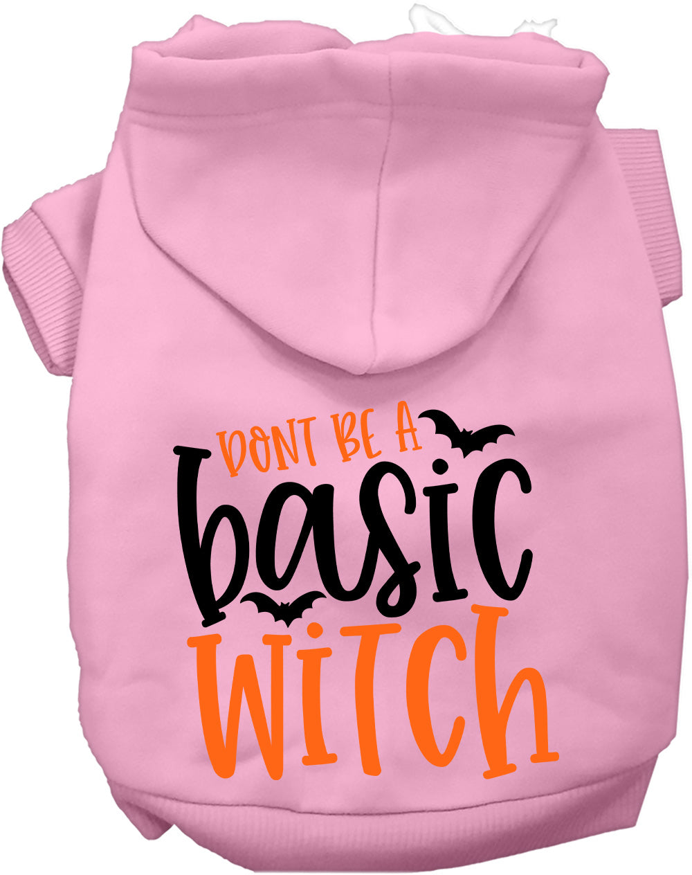 Don't Be a Basic Witch Halloween Pet Hoodie