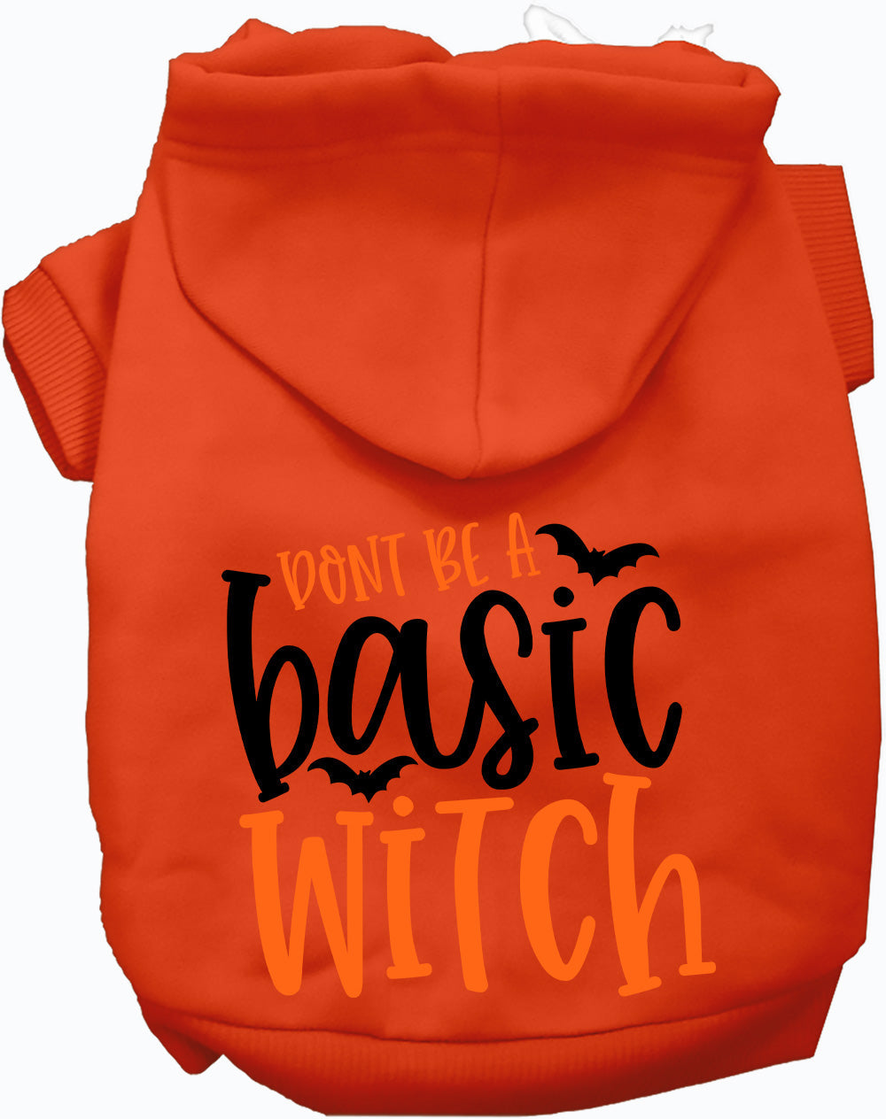 Don't Be a Basic Witch Halloween Pet Hoodie