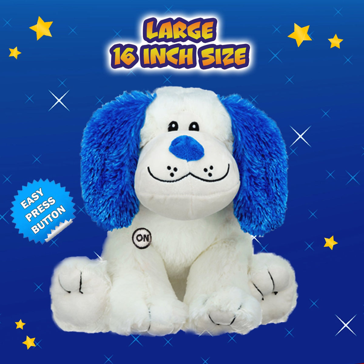 Rainbow Lites Puppy Dog Glow Plush LED Night Light Up Stuffed Animal (16 inch)
