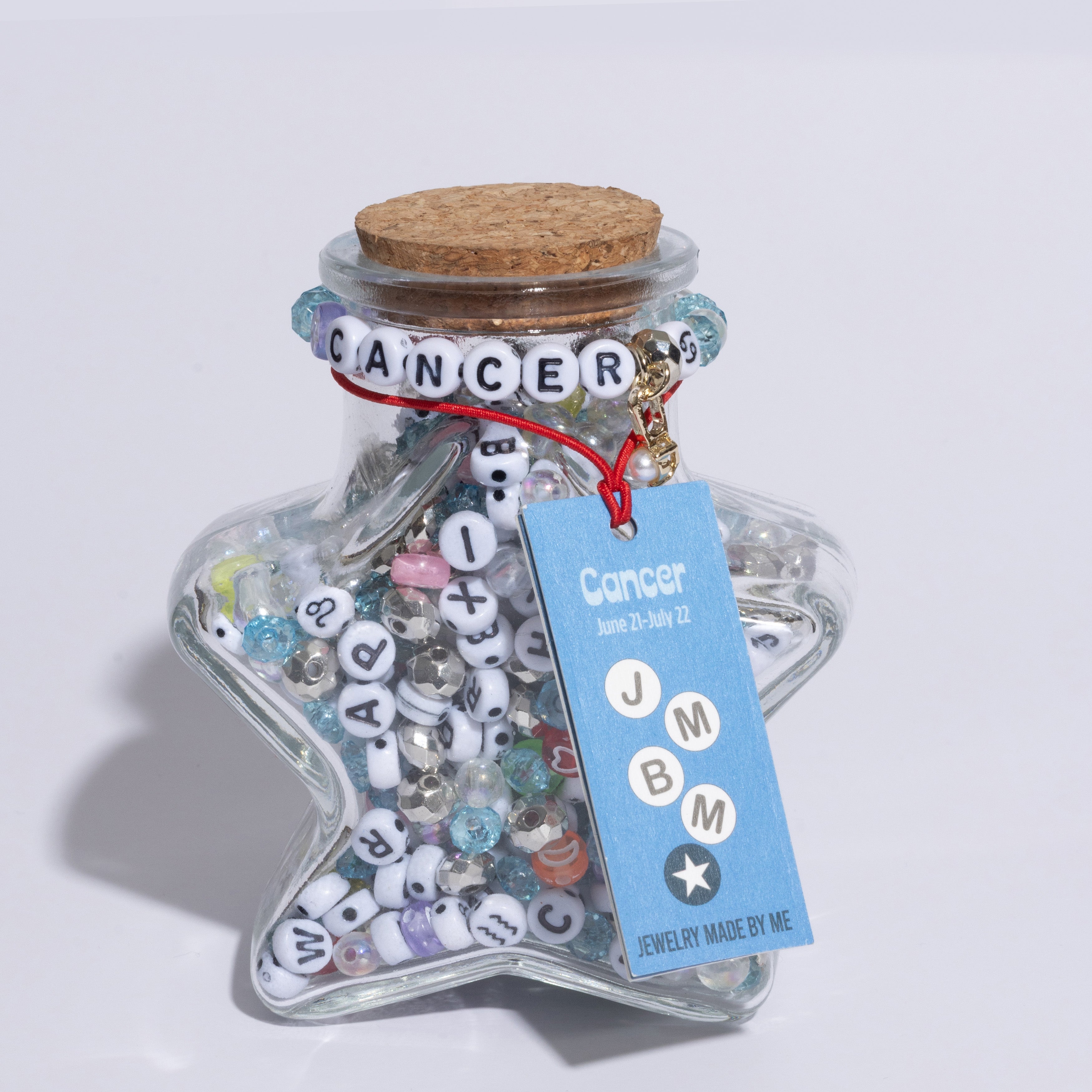 Cancer Zodiac Sign Star Bead Kit