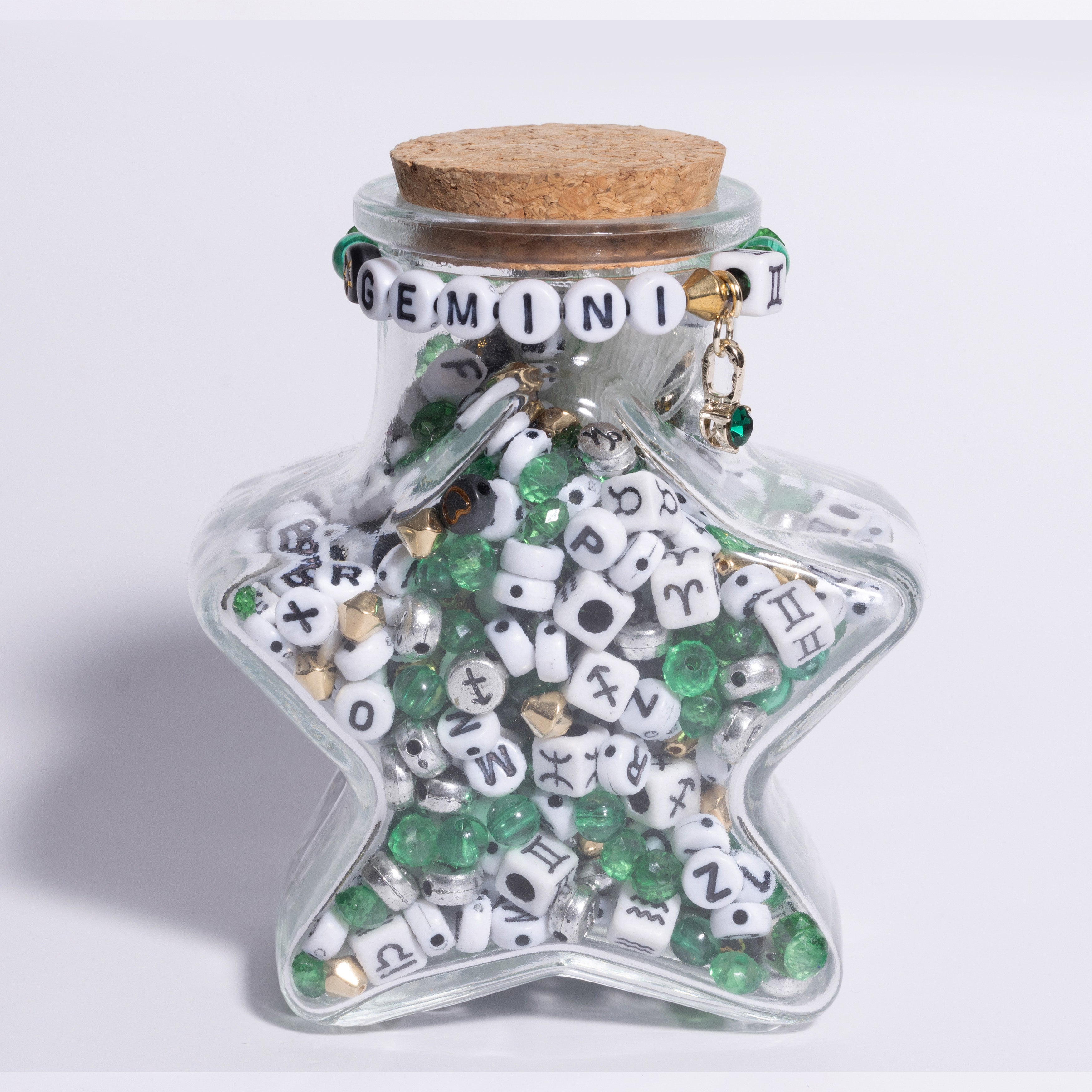 Gemini Zodiac Sign Star Bead DIY Kit