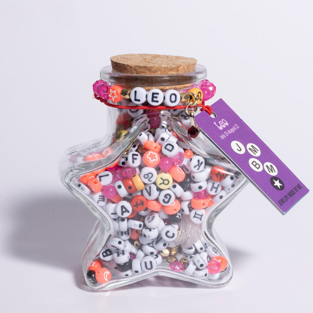 Leo Zodiac Sign Star Bead DIY Kit