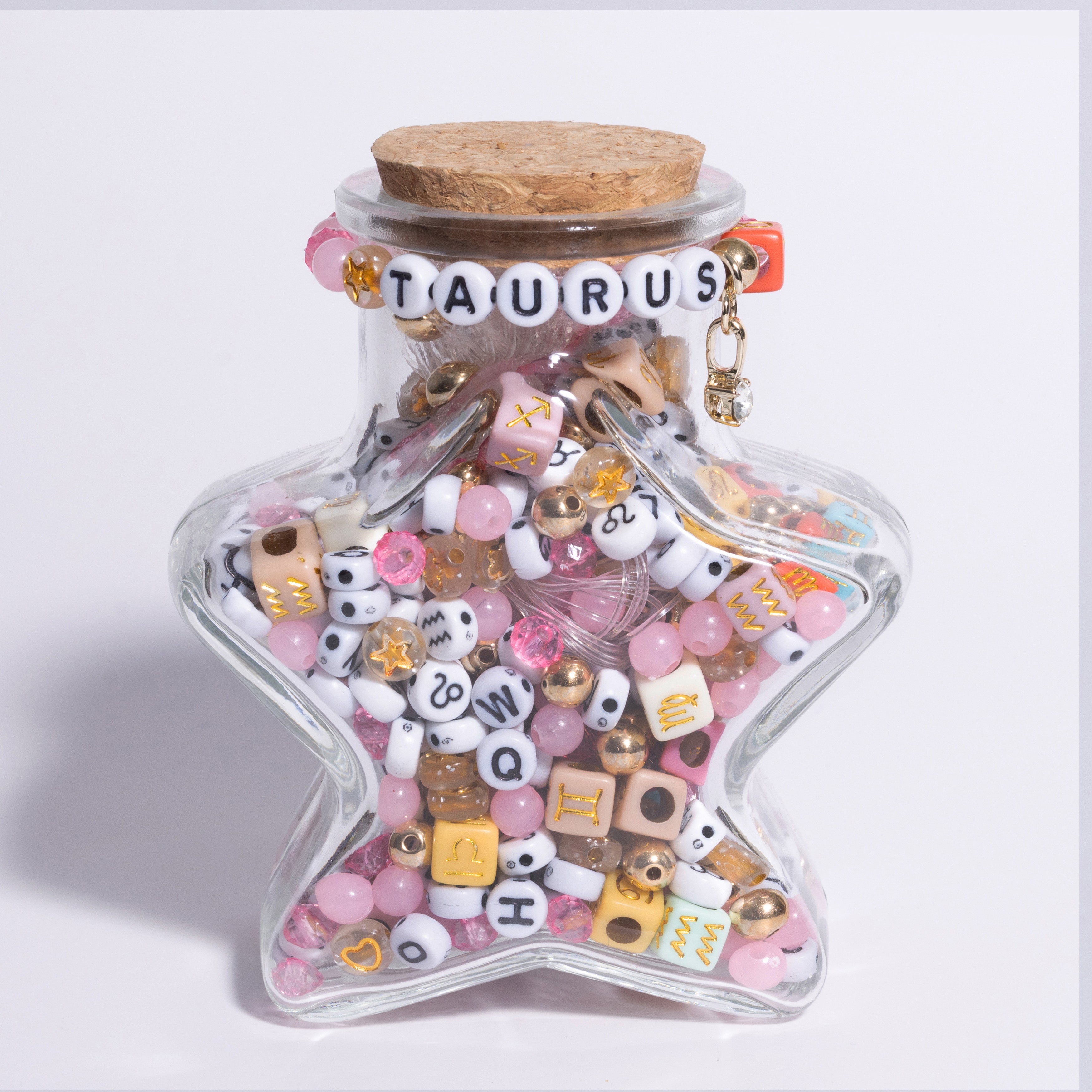 Taurus Zodiac Sign Star Bead DIY Kit