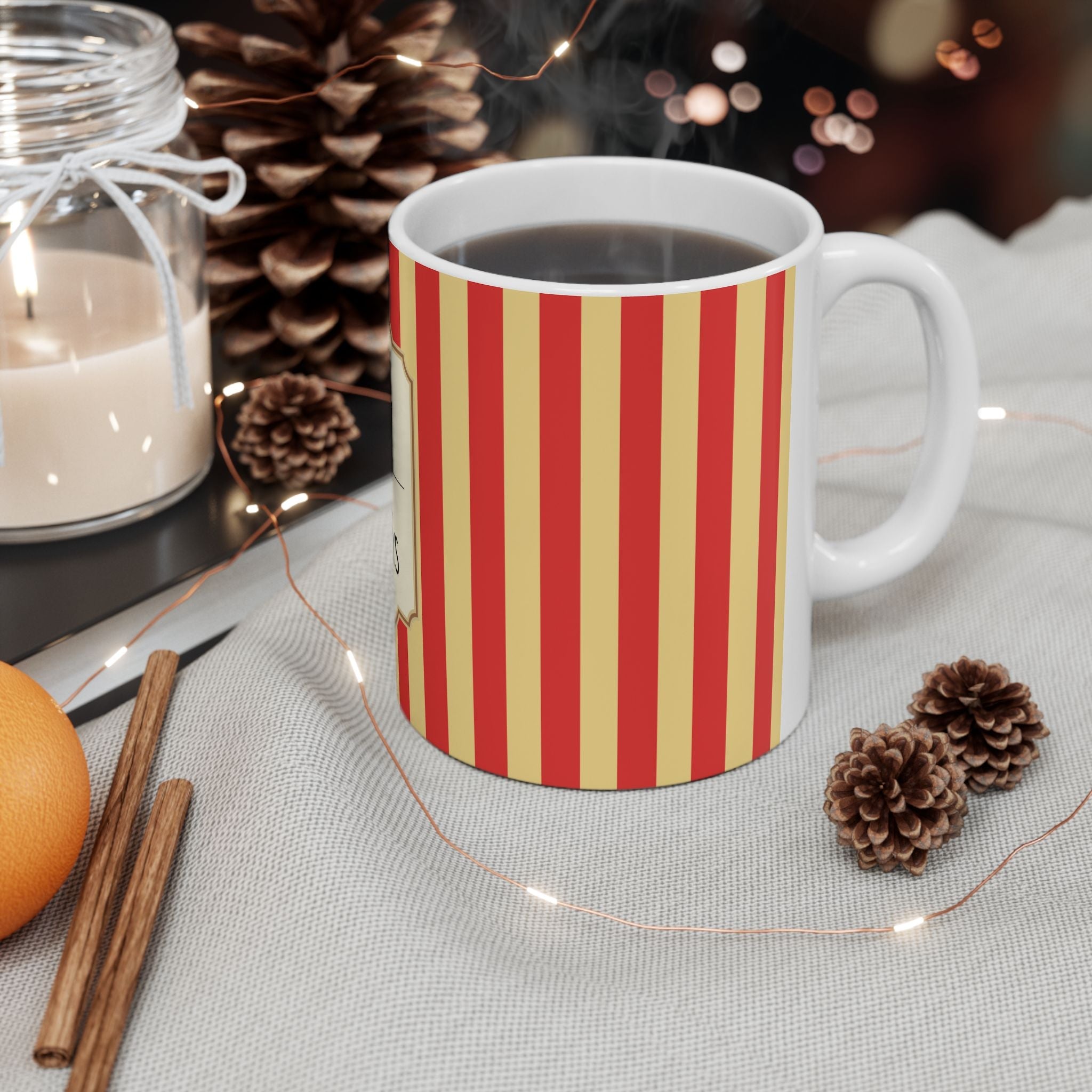 Not My Circus, Not My Monkeys Classic Mug, YELLOW - Humorous Office Mug
