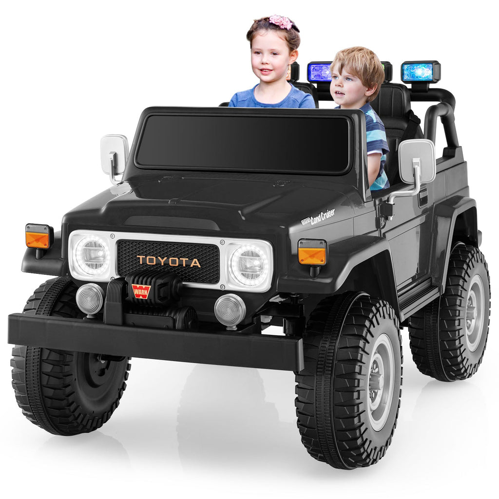 12V 2-Seat Licensed Kids Ride On Toyota FJ40 Car with 2.4G Remote Control