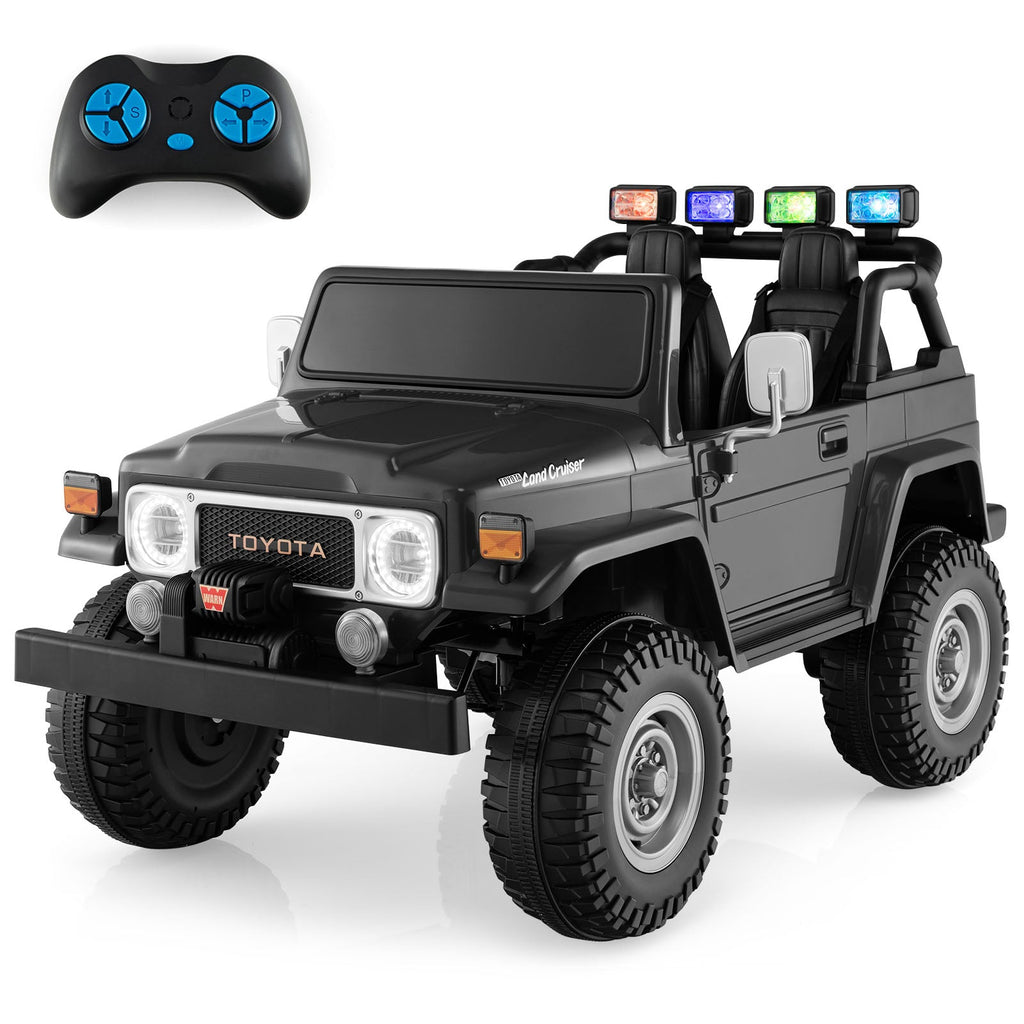 12V 2-Seat Licensed Kids Ride On Toyota FJ40 Car with 2.4G Remote Control