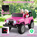 12V 2-Seat Licensed Kids Ride On Toyota FJ40 Car with 2.4G Remote Control