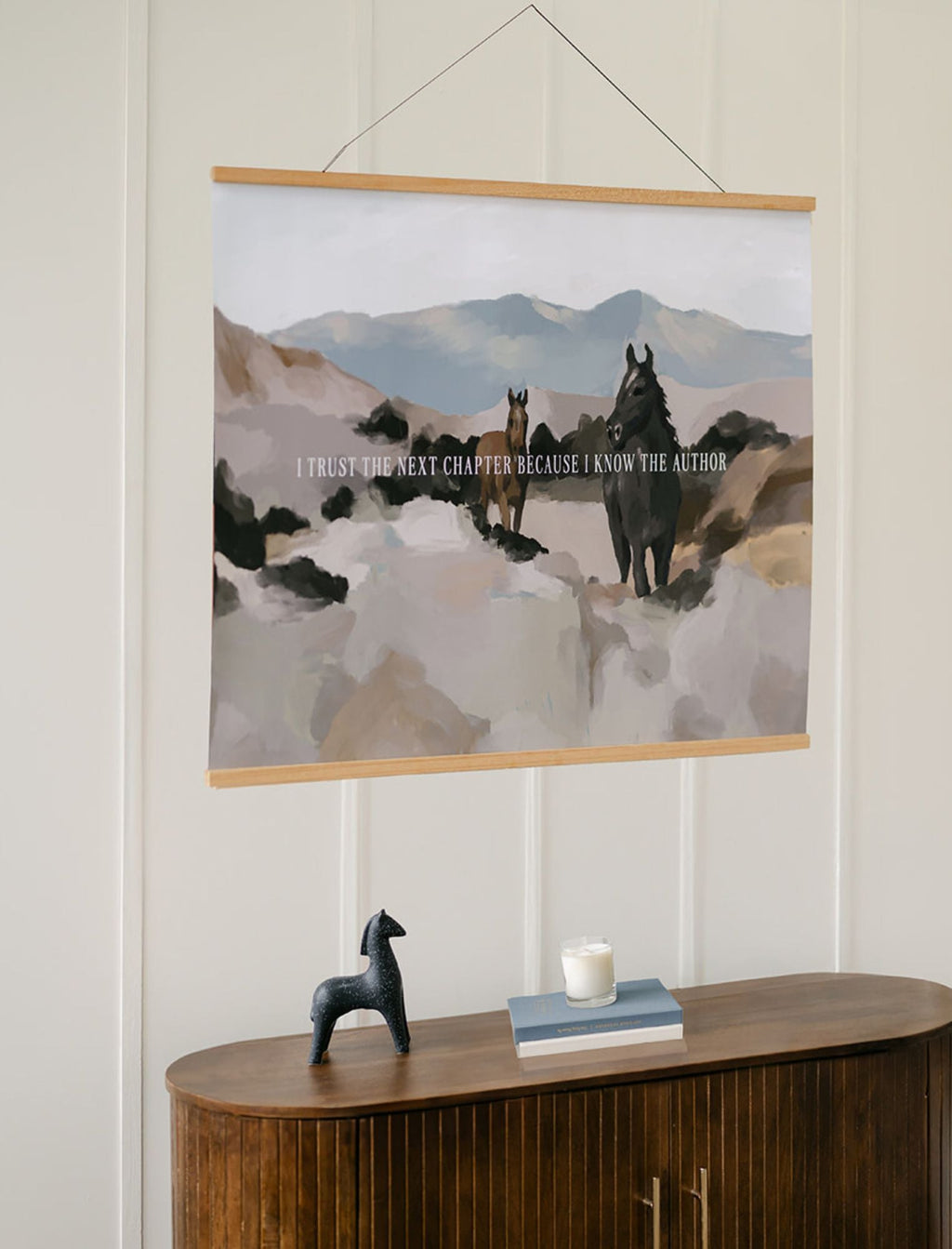 Horizontal Poster: I trust the next chapter