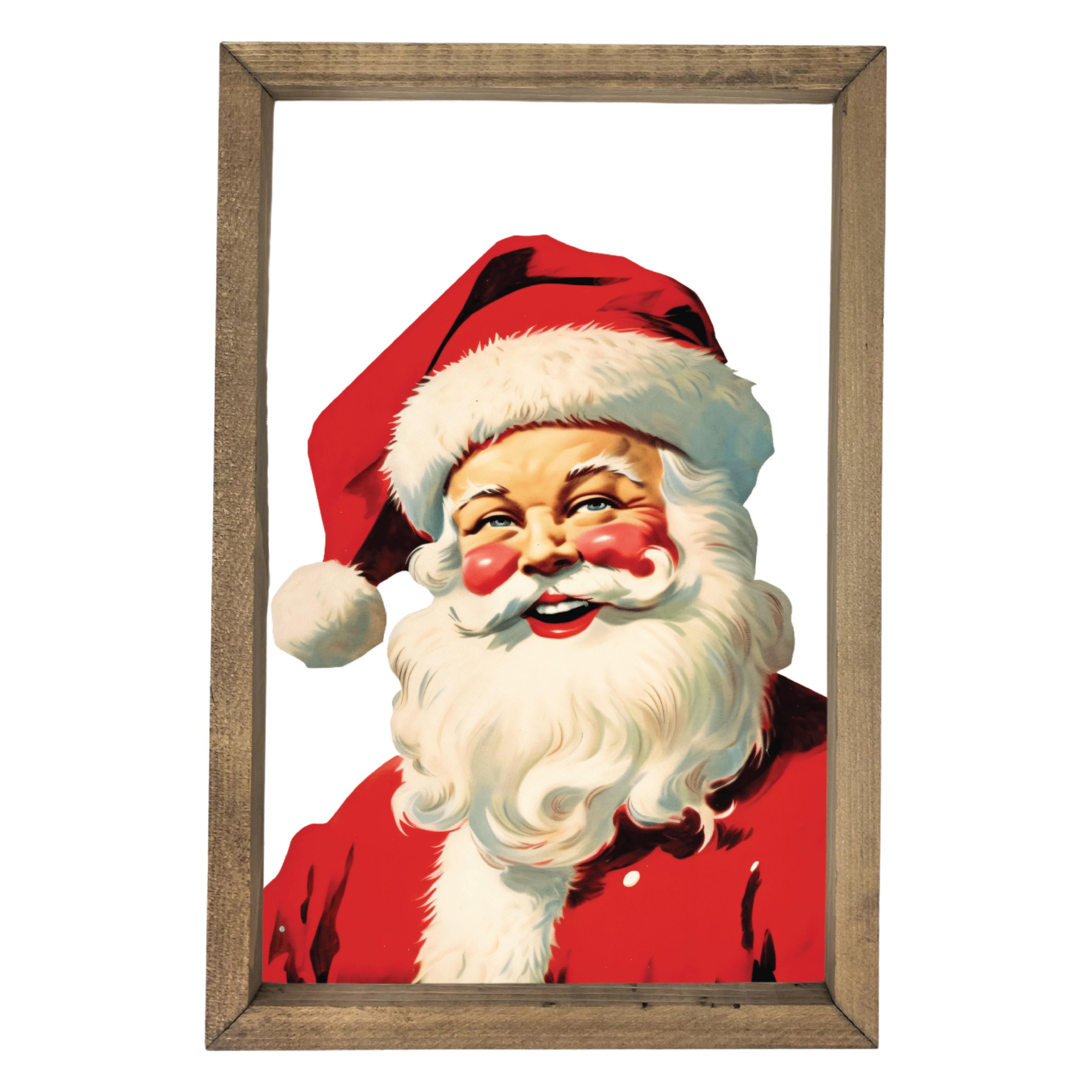 A Jolly Portrait Framed Art