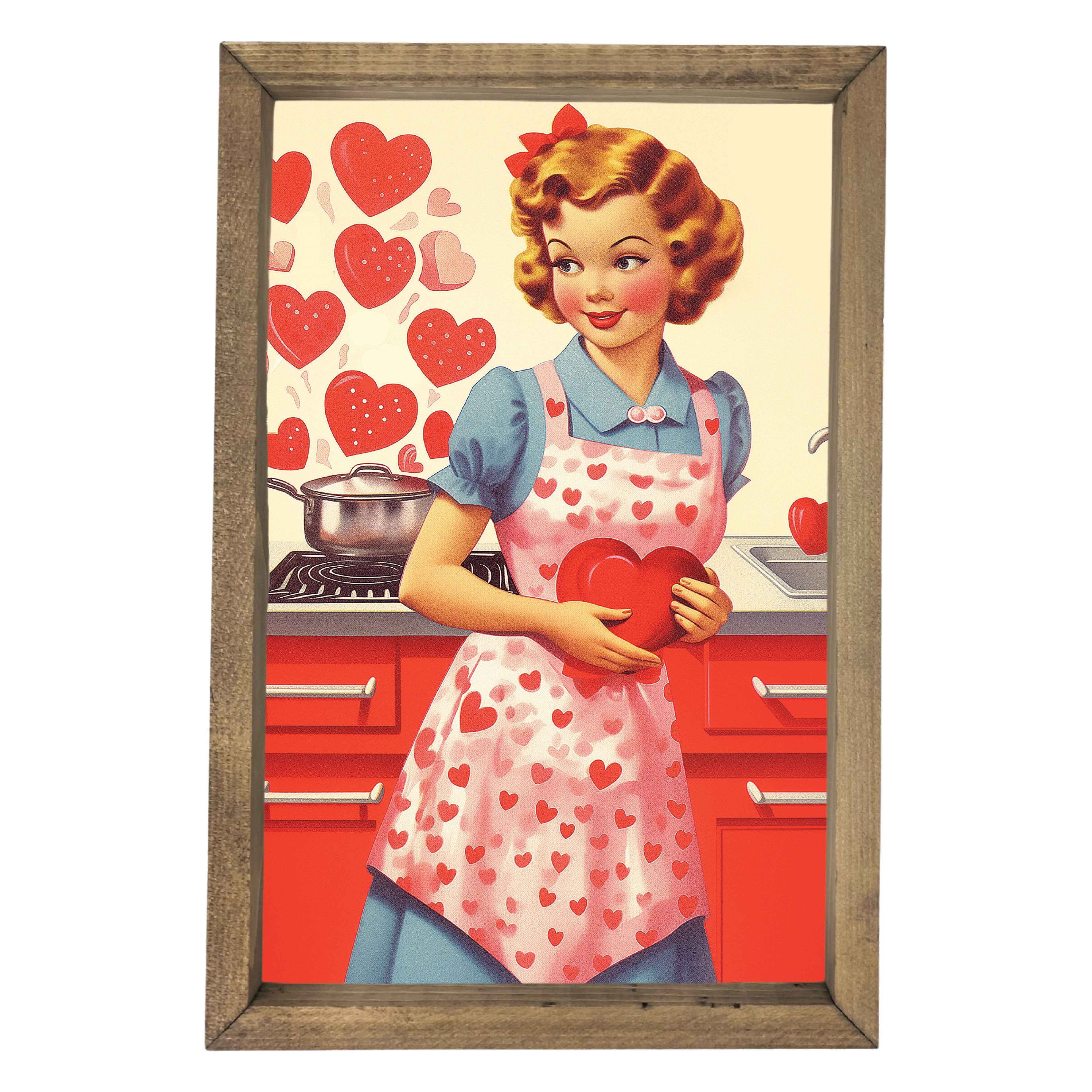 Baked with Love Framed Art