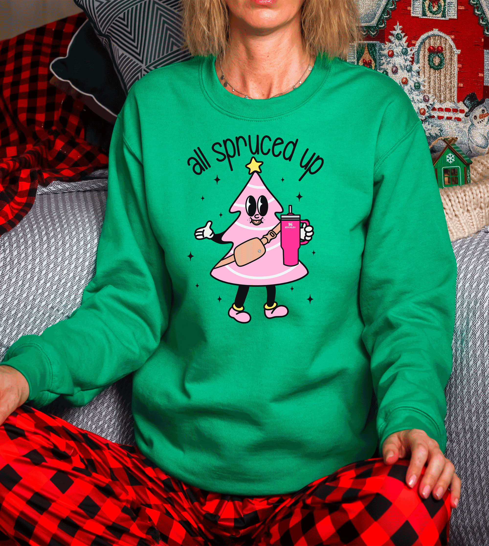 Boujie Fir Life Pink Christmas Little Debbies Christmas Shirts Sweatshirts hoodie comfort colors