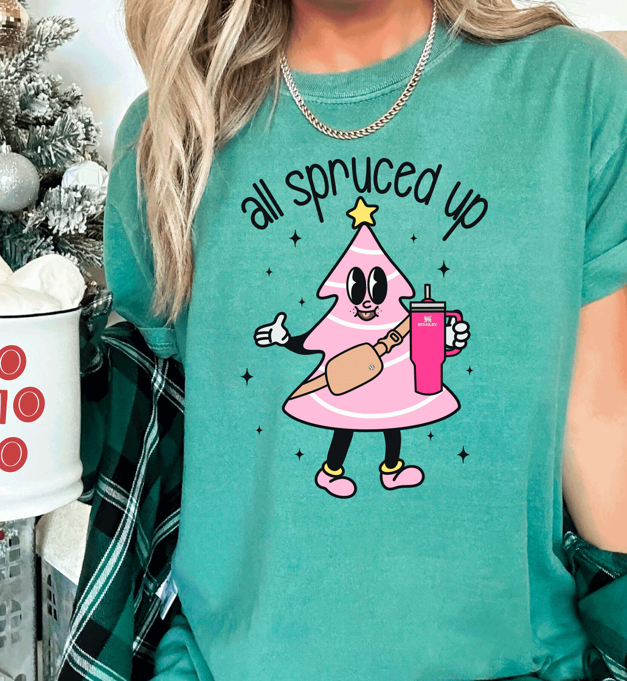 Boujie Fir Life Pink Christmas Little Debbies Christmas Shirts Sweatshirts hoodie comfort colors