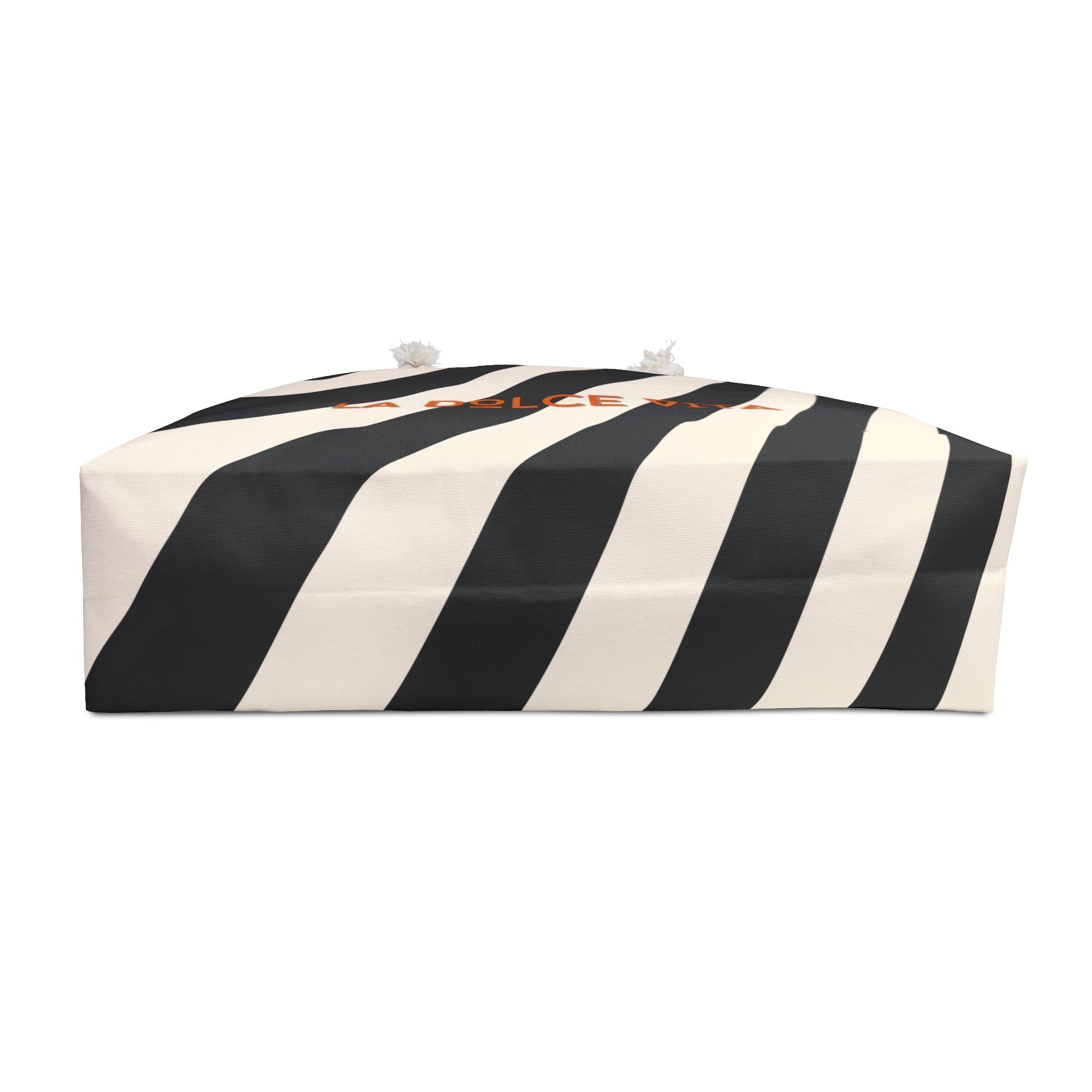 La Dolce Vita Black and White Weekender Bag