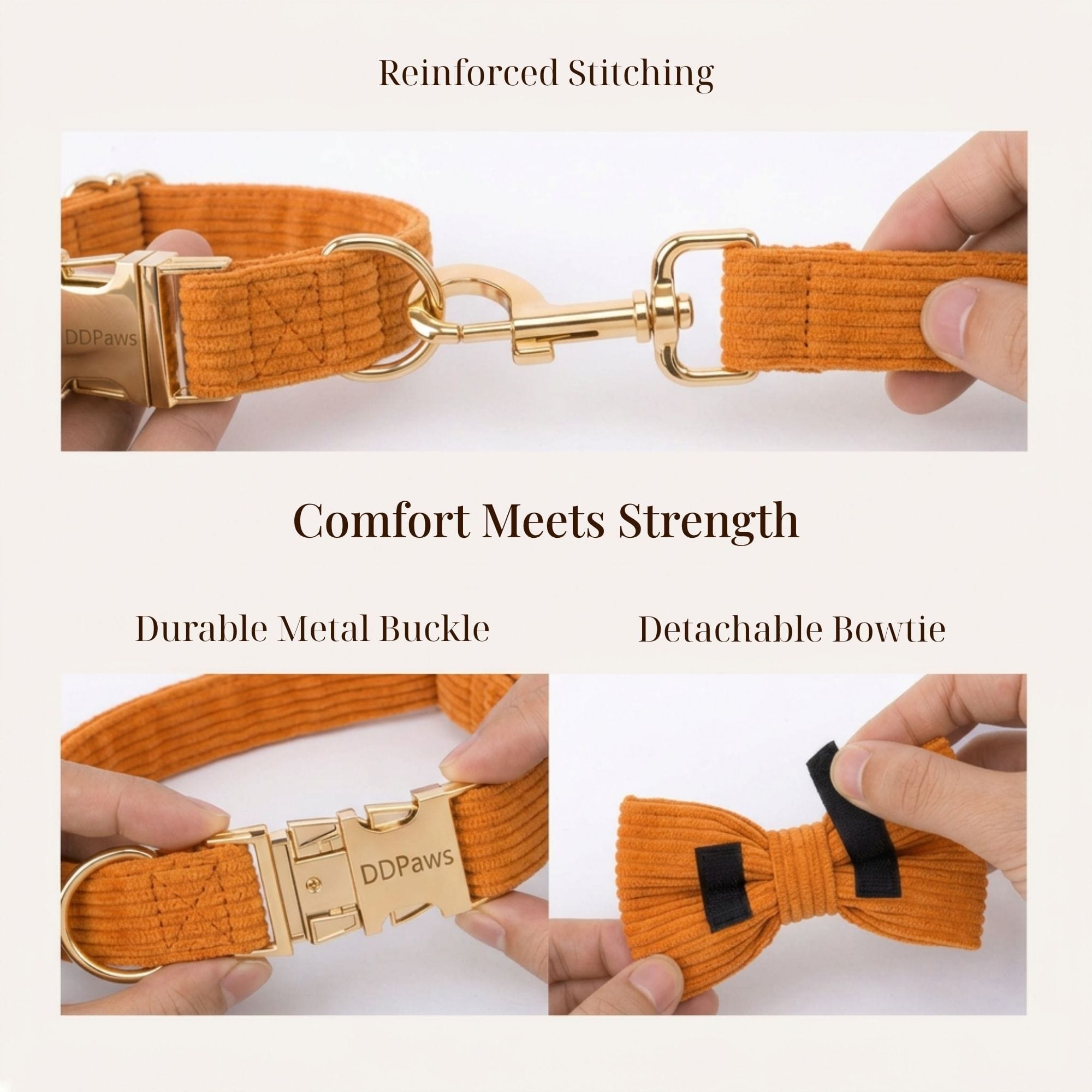 Orange Corduroy Set
