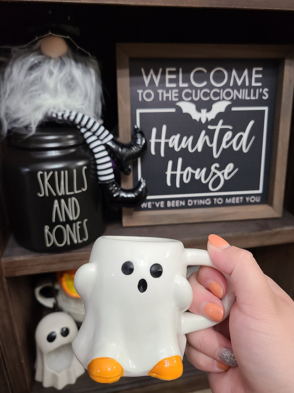 Personalized Haunted House - Dying Framed Saying