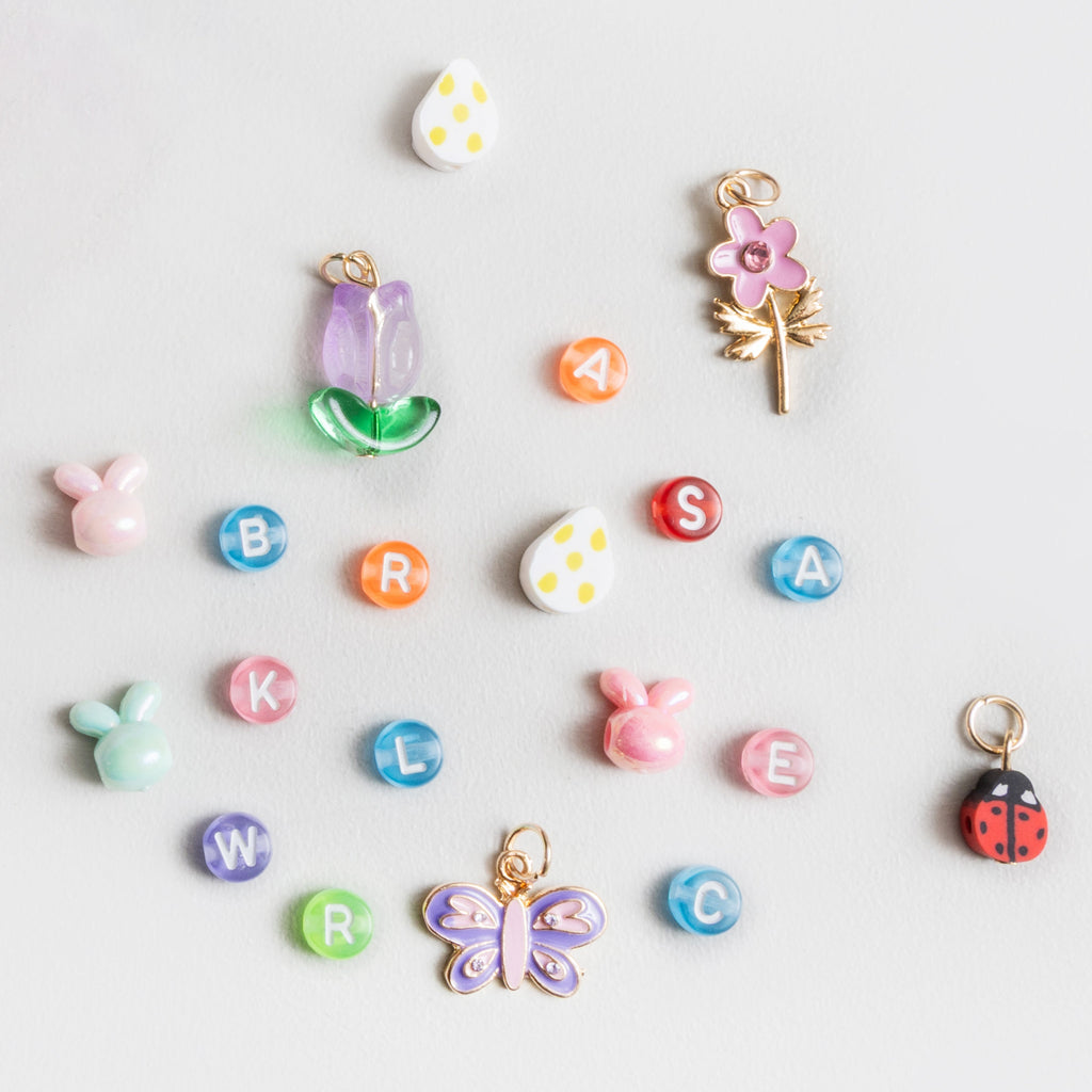 Easter Egg Spring Brights Multicolor Letter Bead Kit