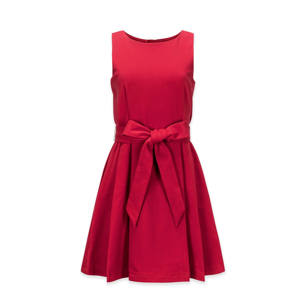 Sleeveless Ponte Skater Dress
