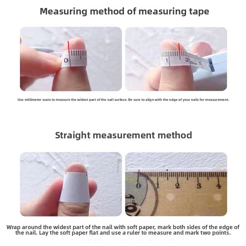 0969- Handmade press on nails fake nails removable