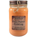 Fall Porch Sitting Candle
