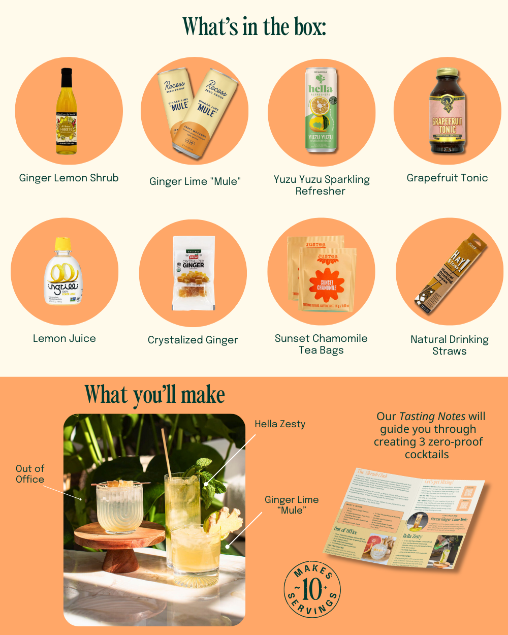The Shrub Club Zero-Proof Cocktail Kit