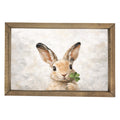 Bunny Shamrock Framed Art