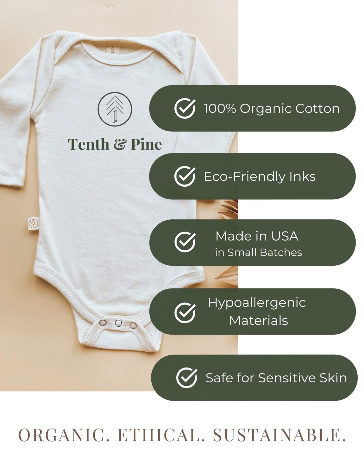Homebody Club Organic Baby Bodysuit