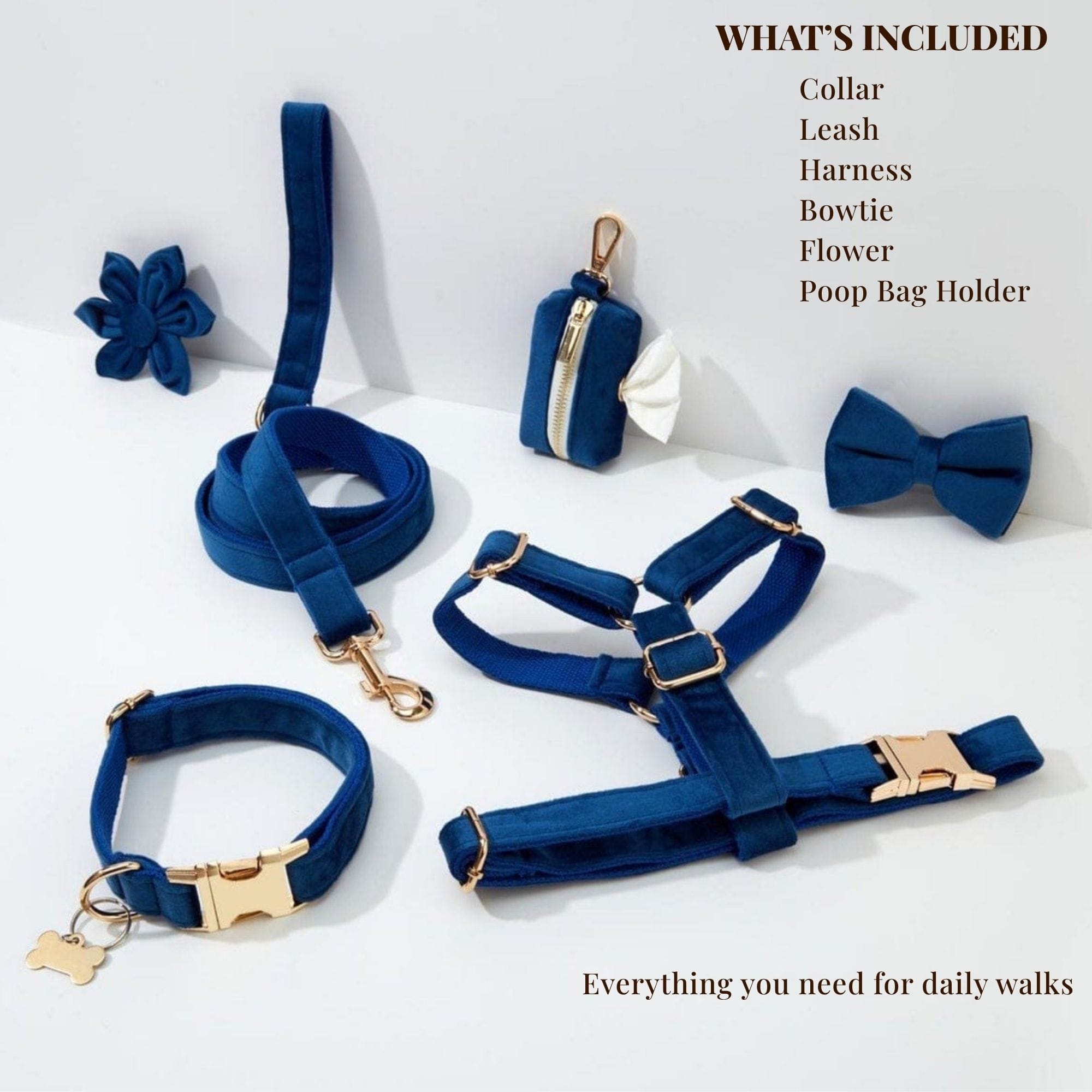 Blue Velvet Set