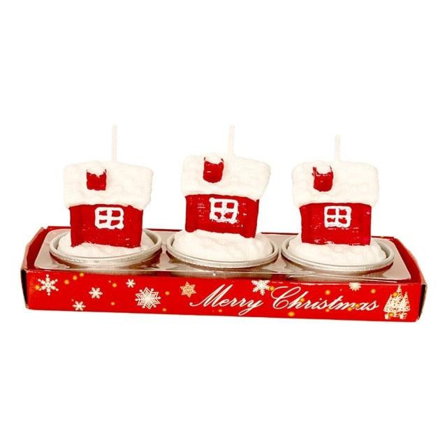 3pcs Christmas Children's Candle