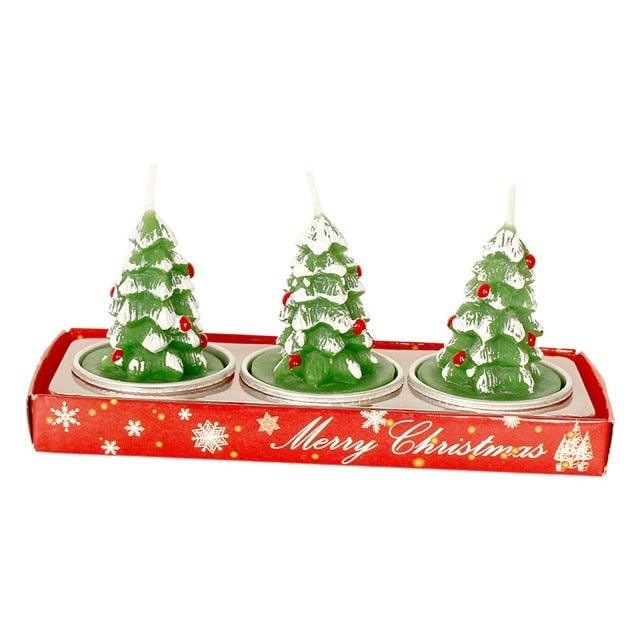 3pcs Christmas Children's Candle