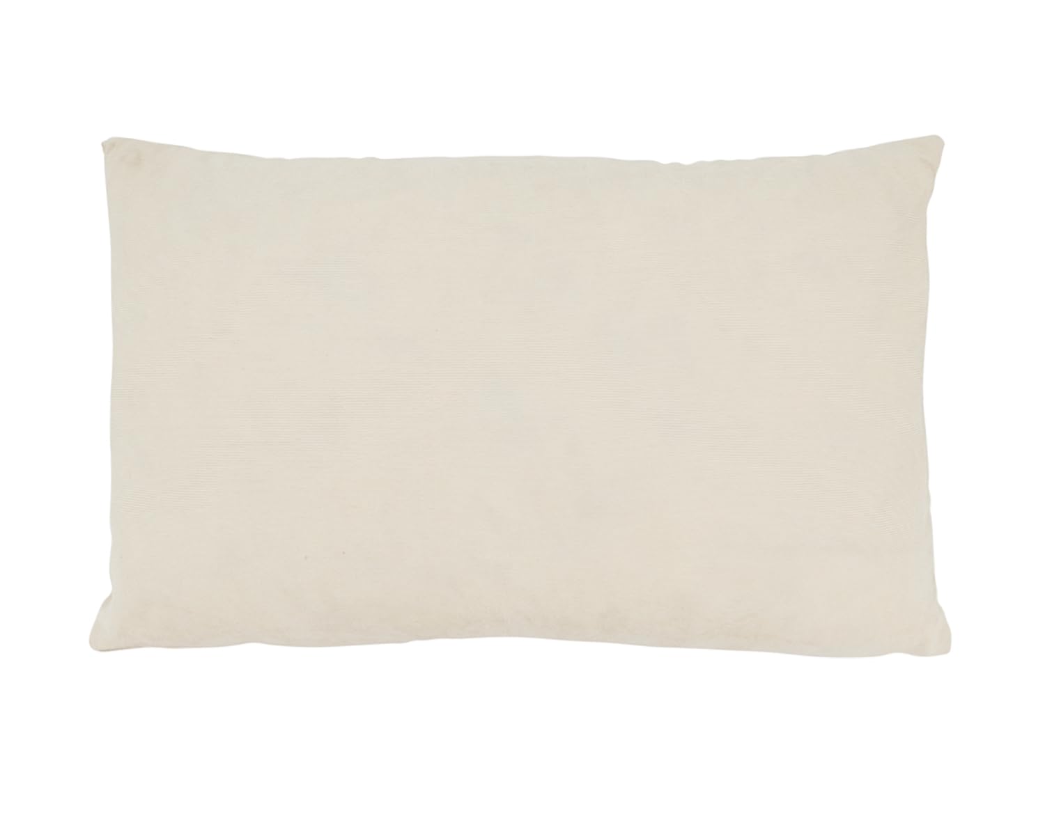 Fennco Styles Holly Berry Decorative Throw Pillow Cover 12" W x 20" L - Ivory Holiday Cushion Case for Christmas, Home, Couch, Living Room Décor, Special Occasion