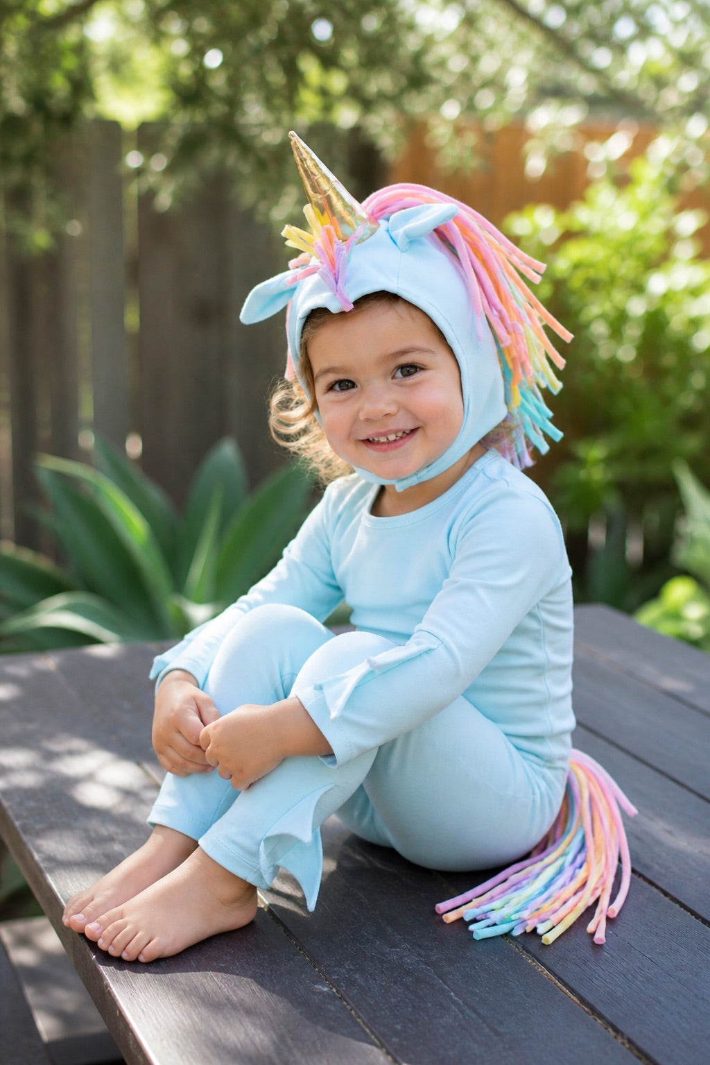 Baby Blue Unicorn Halloween Costume