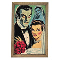 Dracula and His Bride Framed Art