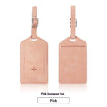 PU Leather Anti-magnetic Passport Holder Luggage Tag Suit