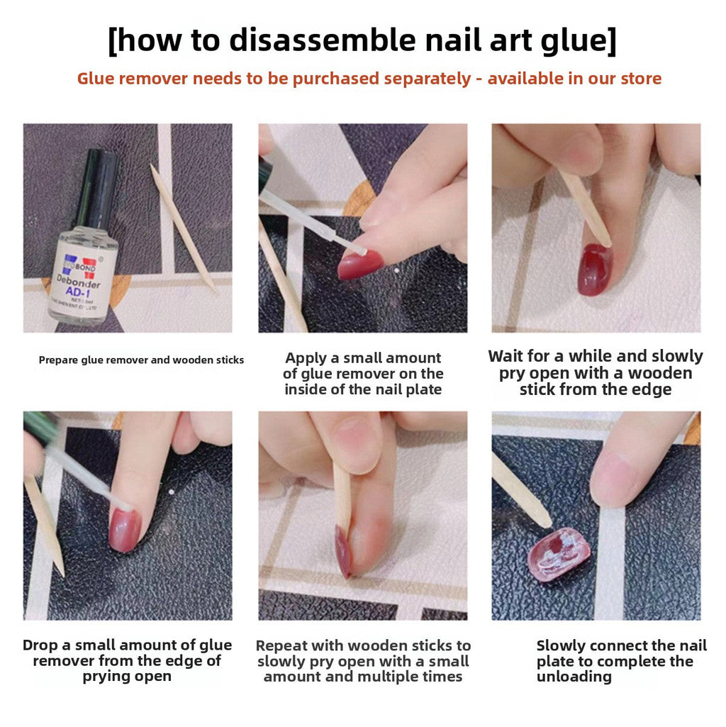 0969- Handmade press on nails fake nails removable