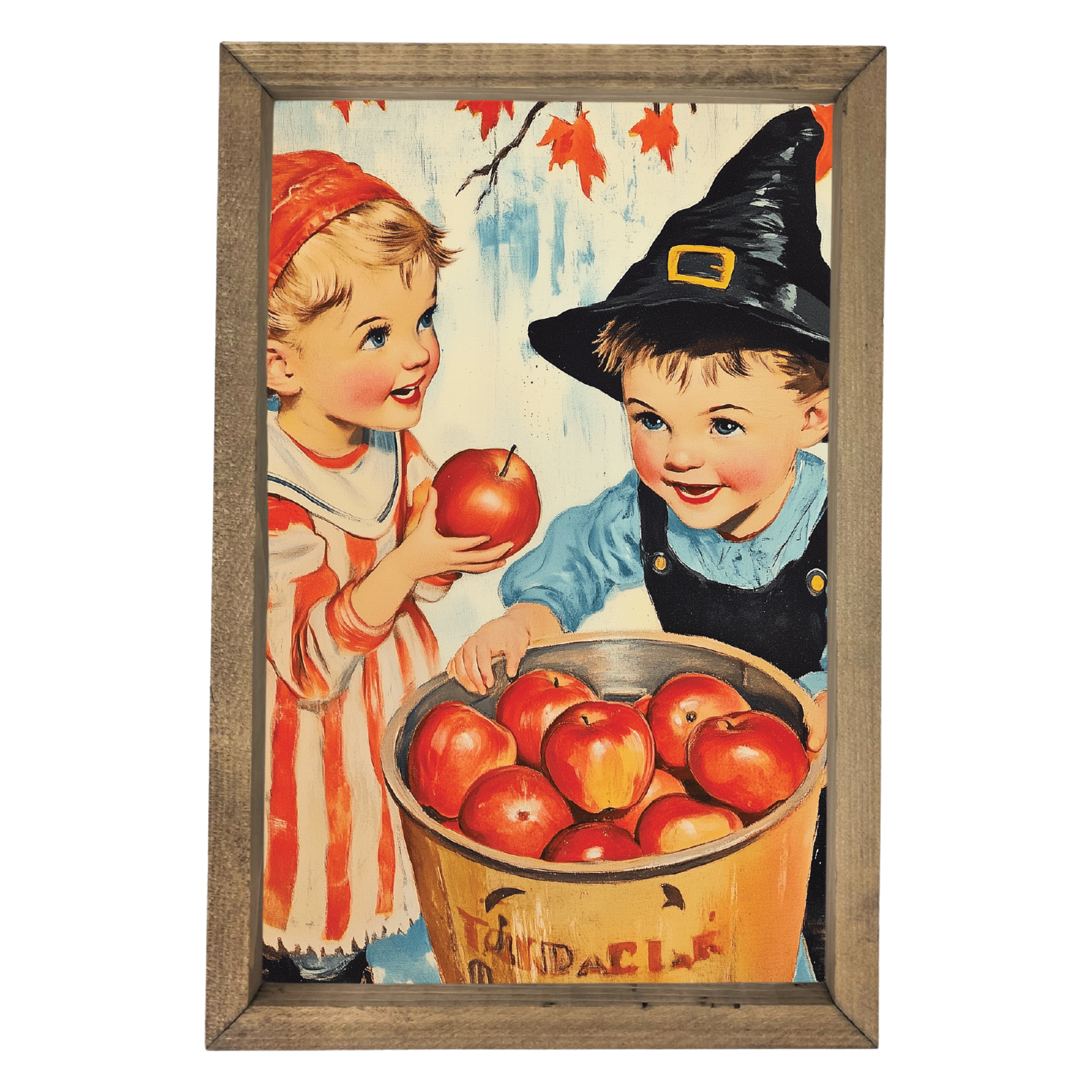 Apple Picking Framed Art