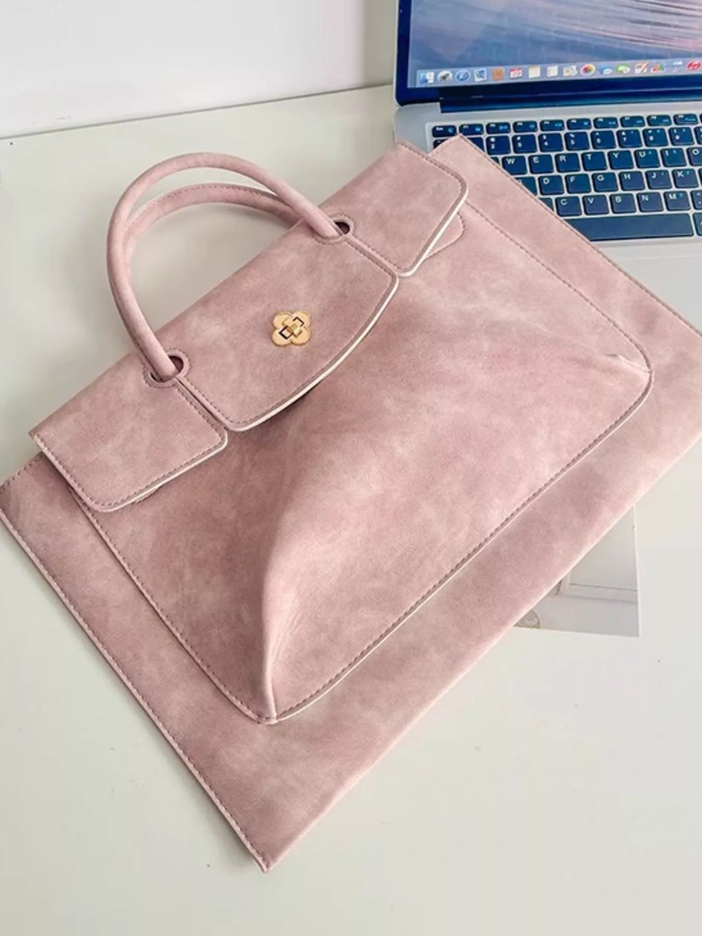 Top Handle Laptop Handbag