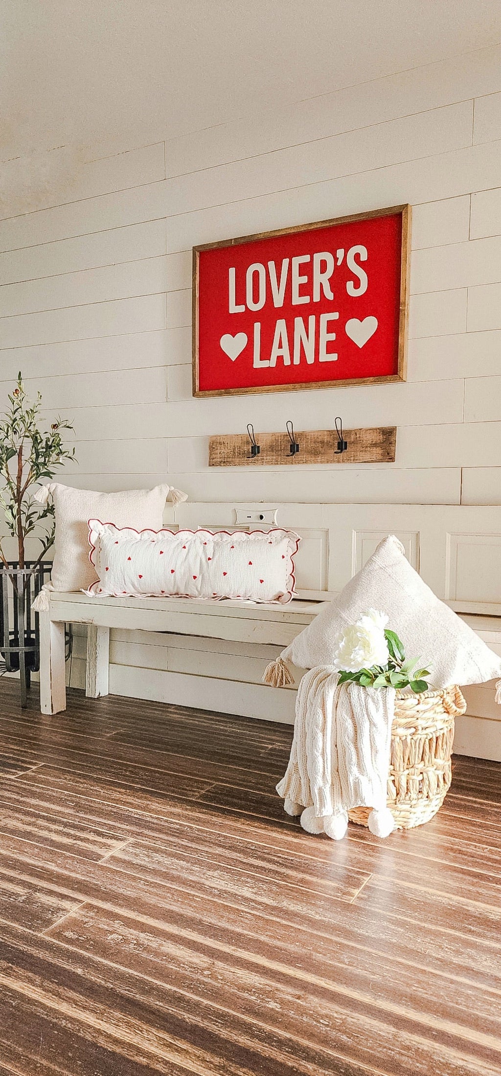 Lover's Lane <br>Framed Saying