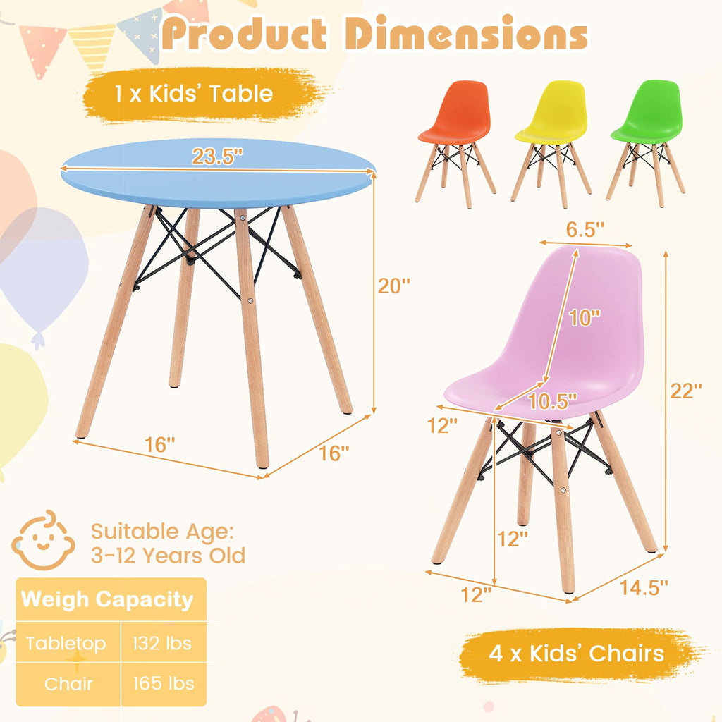 5 Pieces Kids Mid