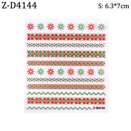 5D Sweater Nail Sticker Acrylic Engraved Winter Charm Designs Beauty Cloth Christmas Patterns Nails Art Decoration Tools  Nail Art Stickers Decor Tip Transfer Nail Decals Sticker For Pretty Girl Self-Adhesive Nail Decals Designer Nail Stickers