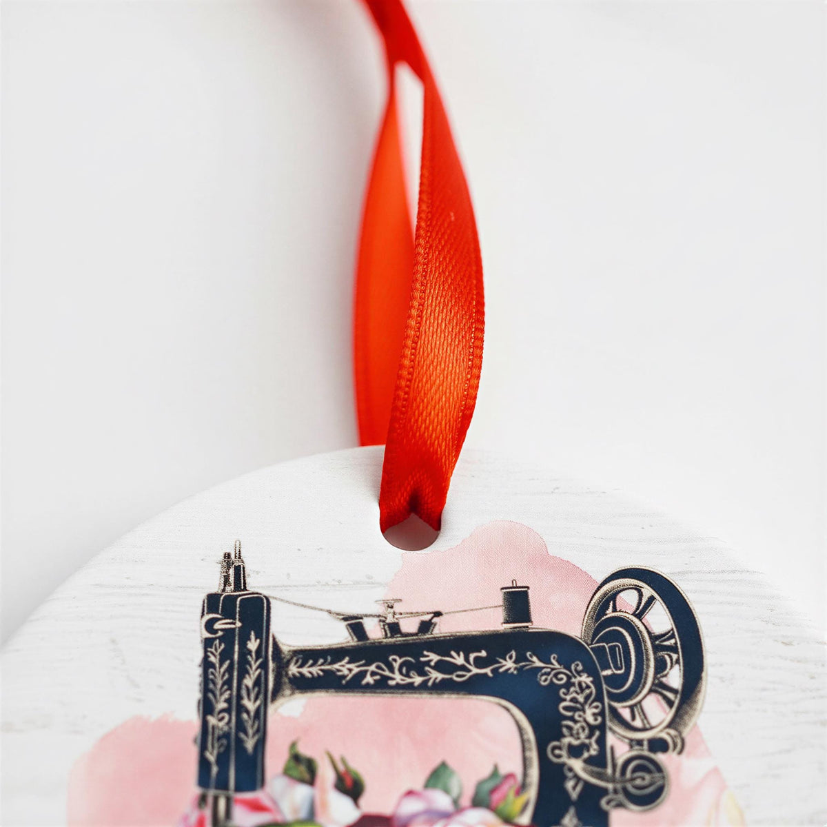 Proverbs 31 Ornament, Sewing Machine Christmas Ornament secret santa stocking stuffer gift for women